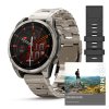 Garmin Fenix 8 Amoled Sapphire 47 mm  Sapphire, Titanium, Odvětrávaný titanový náramek