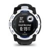 Garmin Instinct 3 Solar 50 mm  Whitestone s Black / Bolt Blue páskem