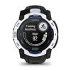 Garmin Instinct 3 Solar 50 mm  Whitestone s Black / Bolt Blue páskem