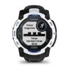 Garmin Instinct 3 Solar 50 mm  Whitestone s Black / Bolt Blue páskem