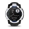 Garmin Instinct 3 Solar 50 mm  Whitestone s Black / Bolt Blue páskem