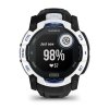 Garmin Instinct 3 Solar 50 mm  Whitestone s Black / Bolt Blue páskem