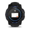 Garmin Instinct 3 Amoled 50 mm  Black s Black / Bolt Blue páskem