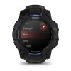 Garmin Instinct 3 Amoled 50 mm  Black s Black / Bolt Blue páskem