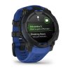 Garmin Instinct 3 Amoled 45 mm  Black s Bolt Blue / Black páskem