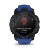 Garmin Instinct 3 Amoled 45 mm  Black s Bolt Blue / Black páskem