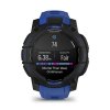 Garmin Instinct 3 Amoled 45 mm  Black s Bolt Blue / Black páskem