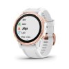 Garmin fenix6S PRO Glass, RoseGold/White Band (MAP/Music)  Produkt z CZ distribuce s ovládáním v ČJ + tvrzené sklo na displej ZDARMA