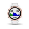 Garmin fenix6S PRO Glass, RoseGold/White Band (MAP/Music)  Produkt z CZ distribuce s ovládáním v ČJ + tvrzené sklo na displej ZDARMA
