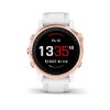 Garmin fenix6S PRO Glass, RoseGold/White Band (MAP/Music)  Produkt z CZ distribuce s ovládáním v ČJ + tvrzené sklo na displej ZDARMA