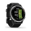 Garmin Approach S44  Hliníková luneta Silver, silikonový řemínek Black