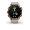 Garmin Descent set Mk3i 43 mm a Descent T2  Bronze Titanium PVD/French Grey