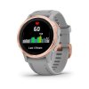Garmin fenix6S PRO Sapphire Rose Gold / Gray Band (MAP/Music) TOPO Czech  Produkt z CZ distribuce s ovládáním v ČJ + tvrzené sklo na displej ZDARMA