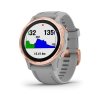 Garmin fenix6S PRO Sapphire Rose Gold / Gray Band (MAP/Music) TOPO Czech  Produkt z CZ distribuce s ovládáním v ČJ + tvrzené sklo na displej ZDARMA