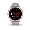 Garmin fenix6S PRO Sapphire Rose Gold / Gray Band (MAP/Music) TOPO Czech  Produkt z CZ distribuce s ovládáním v ČJ + tvrzené sklo na displej ZDARMA