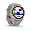 Garmin fenix6S PRO Sapphire Rose Gold / Gray Band (MAP/Music) TOPO Czech  Produkt z CZ distribuce s ovládáním v ČJ + tvrzené sklo na displej ZDARMA