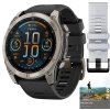 garmin fenix 8 amoled sapphire 51 mm graphite whitestone set