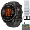 garmin fenix 8 pro amoled sapphire 47 mm carbon grey whitestone set