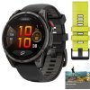 garmin fenix 8 pro amoled sapphire 47 mm carbon gray amp yellow set