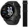 garmin venu 4 45 mm black reminek slate grey black