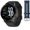 garmin venu 4 45 mm black reminek tidal blue
