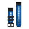 reminek garmin quickfit 26 black pilot blue silicone vnitrni strana
