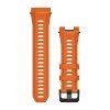 reminek garmin 26mm pro instinct 3 50 mm black silikon ember orange silikon