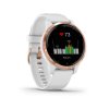 Garmin vívoactive4S  RoseGold/White Band