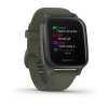 Garmin Venu Sq Music, Slate/Green Band  Produkt z CZ distribuce s ovládáním v ČJ + BROTECT Flex - ochranné sklo na displej ZDARMA