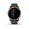 Garmin Venu Gold/Black Band  Produkt z CZ distribuce s ovládáním v ČJ + BROTECT Flex - ochranné sklo na displej ZDARMA