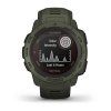 Garmin Instinct Solar Tactical Green Optic  Produkt z CZ distribuce s ovládáním v ČJ + tvrzené sklo na displej ZDARMA