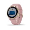 Garmin vívoactive4S LightGold/Pink Band  Produkt z CZ distribuce s ovládáním v ČJ + BROTECT Flex - ochranné sklo na displej ZDARMA