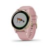 Garmin vívoactive4S LightGold/Pink Band  Produkt z CZ distribuce s ovládáním v ČJ + BROTECT Flex - ochranné sklo na displej ZDARMA
