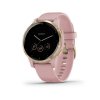 Garmin vívoactive4S LightGold/Pink Band  Produkt z CZ distribuce s ovládáním v ČJ + BROTECT Flex - ochranné sklo na displej ZDARMA
