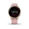 Garmin vívoactive4S LightGold/Pink Band  Produkt z CZ distribuce s ovládáním v ČJ + BROTECT Flex - ochranné sklo na displej ZDARMA