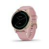 Garmin vívoactive4S LightGold/Pink Band  Produkt z CZ distribuce s ovládáním v ČJ + BROTECT Flex - ochranné sklo na displej ZDARMA