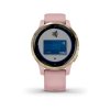 Garmin vívoactive4S LightGold/Pink Band  Produkt z CZ distribuce s ovládáním v ČJ + BROTECT Flex - ochranné sklo na displej ZDARMA
