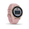 Garmin vívoactive4S LightGold/Pink Band  Produkt z CZ distribuce s ovládáním v ČJ + BROTECT Flex - ochranné sklo na displej ZDARMA