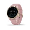 Garmin vívoactive4S LightGold/Pink Band  Produkt z CZ distribuce s ovládáním v ČJ + BROTECT Flex - ochranné sklo na displej ZDARMA