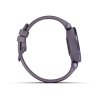 Garmin Lily Sport Midnight Orchid/Orchid Silicone Band