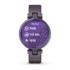 Garmin Lily Sport Midnight Orchid/Orchid Silicone Band