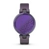 Garmin Lily Sport Midnight Orchid/Orchid Silicone Band