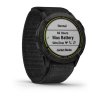 Garmin Enduro, Carbon Gray DLC Titanium/Black UltraFit Nylon Strap