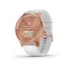 Garmin vivomove3 Style, RoseGold/White Band