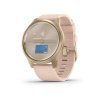 Garmin vivomove3 Style, LightGold/PinkNylon Band