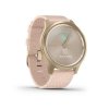 Garmin vivomove3 Style, LightGold/PinkNylon Band