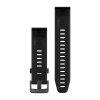 Řemínek QuickFit 20, silikonový, černý
