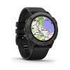 Garmin fenix6X PRO Solar, TitaniumGrayDLC/Black Band (MAP/Music)  + CZ Menu, CZ distribuce, možnost nalepení ochranného skla na displej + dárek ZDARMA