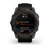 Garmin Fenix 7X Sapphire Solar Titan  Carbon Gray / Black Band