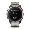 Garmin Quatix 7X Sapphire Solar  Titan / Titan Band